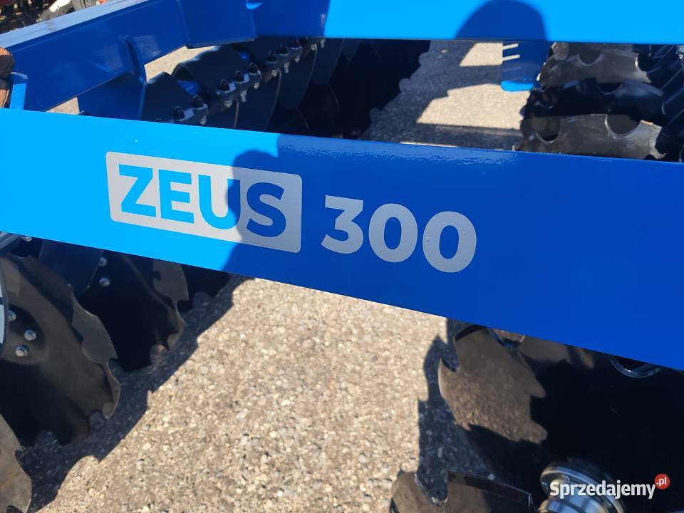 Brona talerzowa ZEUS 30m wał daszkowy Miechów