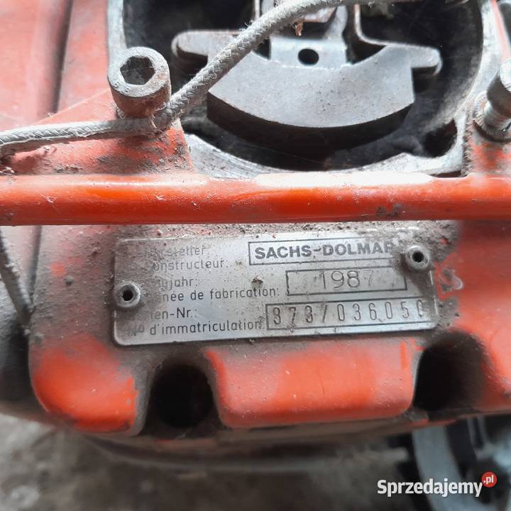 Części silnik kosiarki SACHS DOLMAR Lubochnia