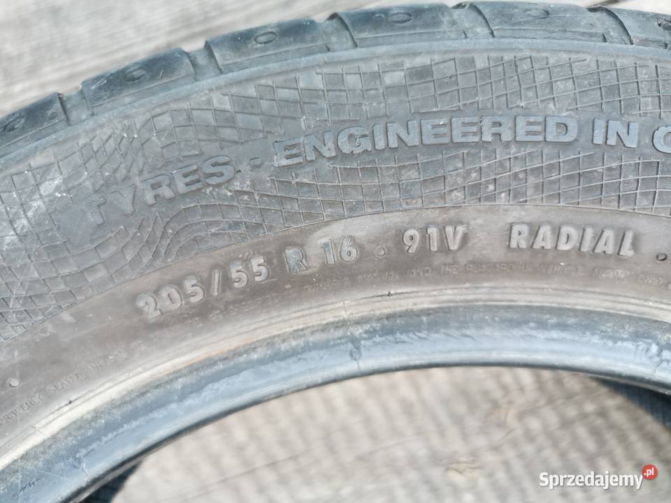 Opona letnia 20555 R16 CONTINENTAL SportContact 16cale Lubicz Górny sprzedam