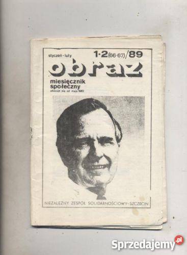 Obrazmiesięcznik społeczny 12 6667 89 zachodniopomorskie Szczecin sprzedam