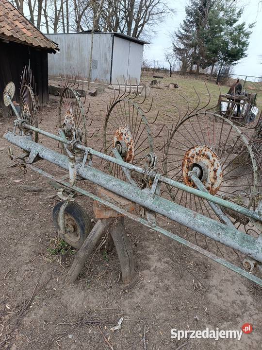 Zgrabiarka przewracarka 7 gwiazdowa do siana Lesiska