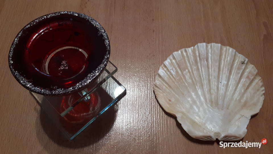 Świecznik na tealighty muszla śląskie