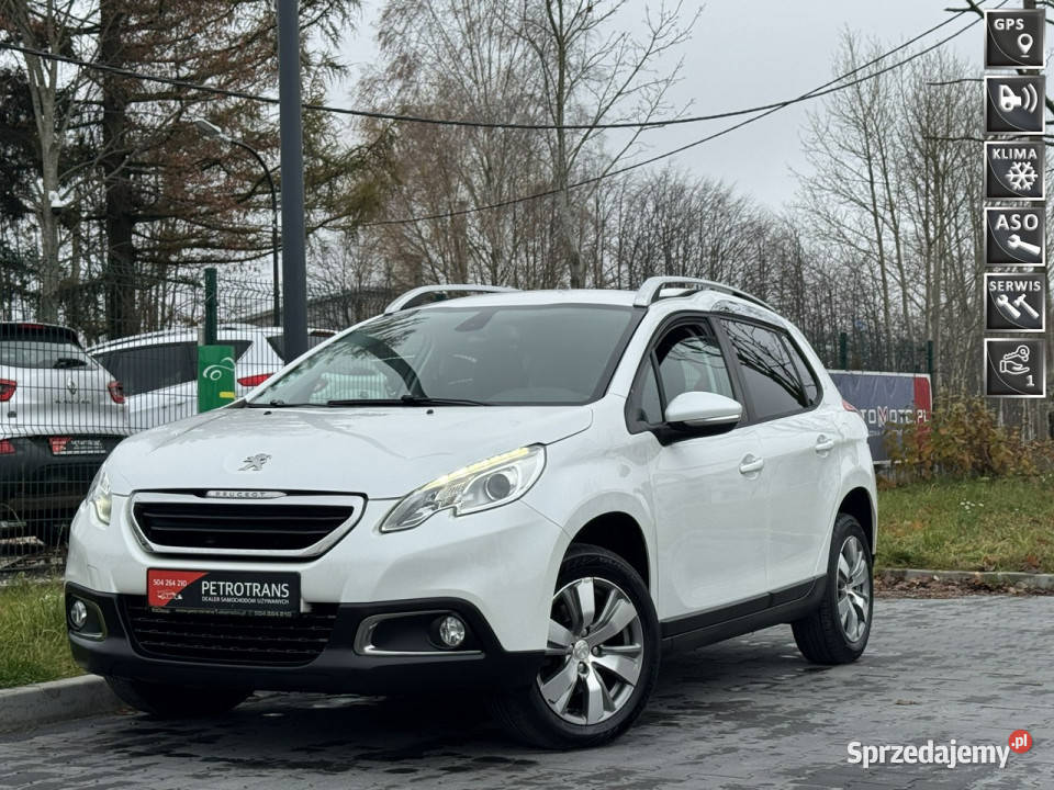 Peugeot 2008 16 EHDI 114 LED Nawigacja Tempomat komputer pokładowy Mrągowo