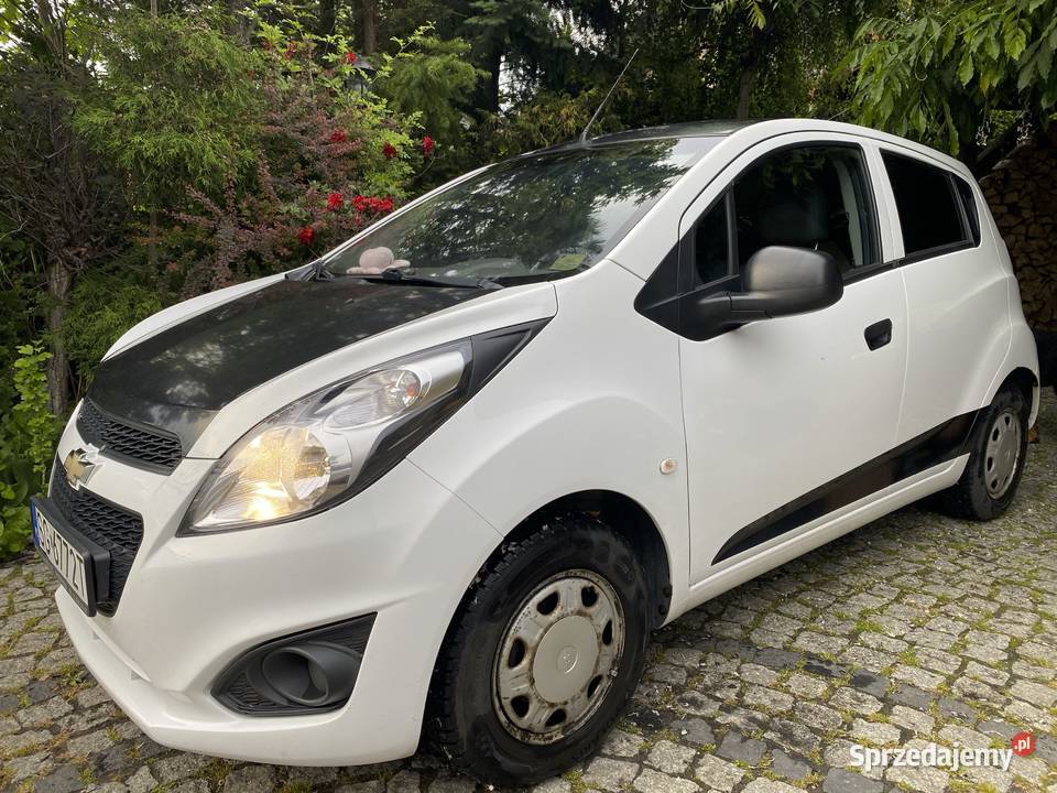 BIAŁY CHEVROLET SPARK II HATCHBACK 2013 10L 68 światła przeciwmgielne Gliwice