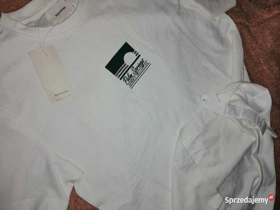 Reserved Strukturalna Koszulka bluzka tshirt wielkopolskie Leszno