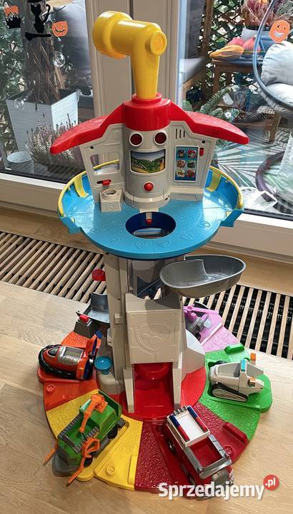 Wieża Psi Patrol duża z samochodami Warszawa