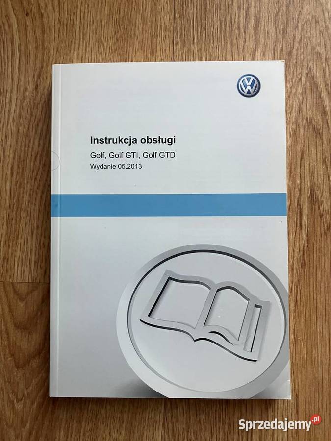 Etui instrukcja obsługi VW Golf 7 Pozostałe Warszawa