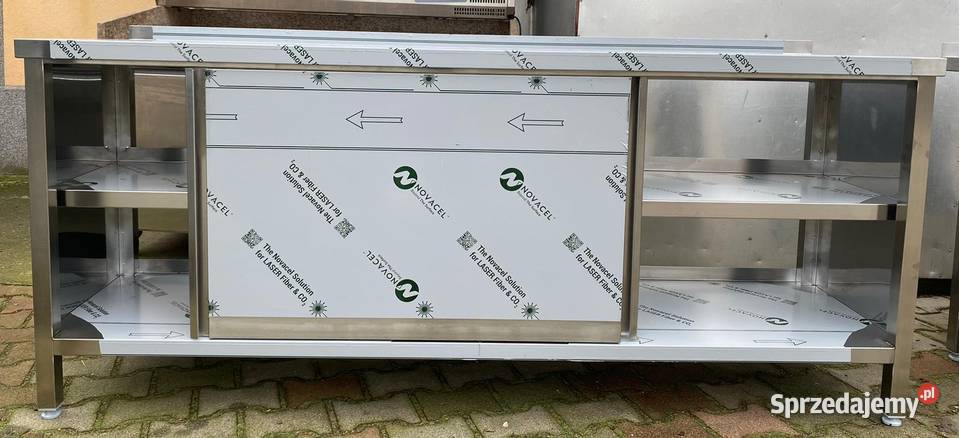 Stół zabudowany gastronomiczny 200x60x85 sprzedam