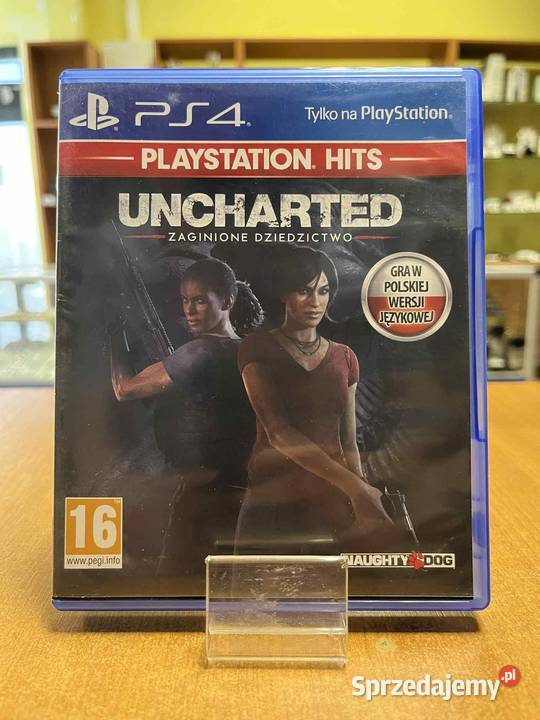Uncharted Zaginione Dziedzictwo Hits Sony Gry na konsole Elbląg