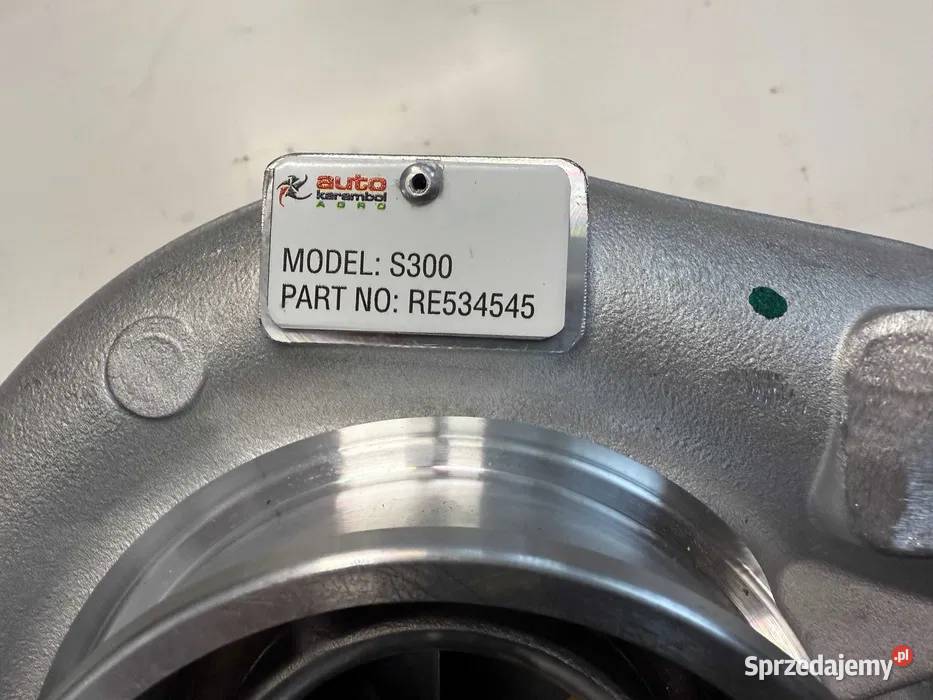 Turbosprężarka Nowa FORVARDERJohn Deere 6068H Ogrodniczki