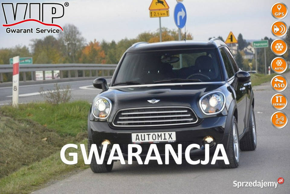 Mini Countryman 16 D biksenon nawi bezwypadkowy ASR (kontrola trakcji) Sędziszów Małopolski