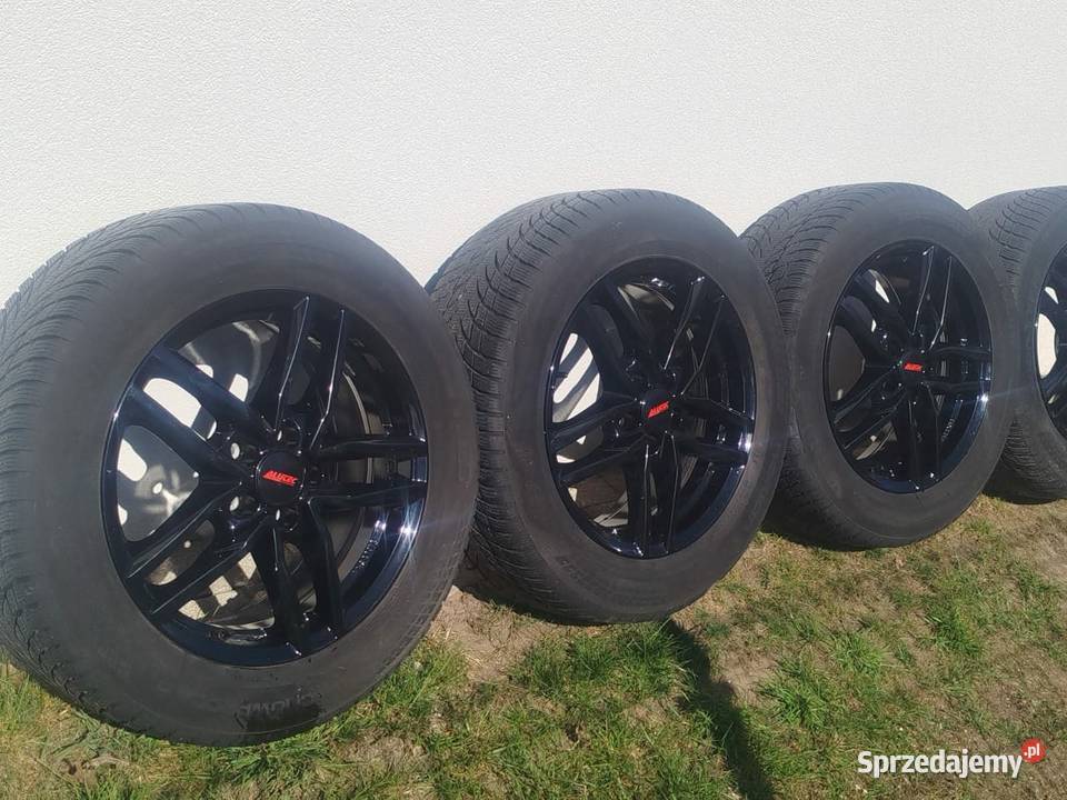 Koła zimowe alufelgi ALUTEC Nokian dot2021 5x108 sprzedam