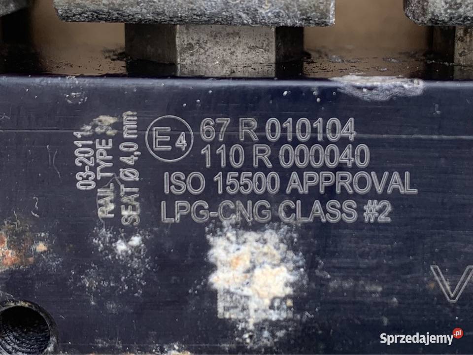 67R010104 Listwa wtryskowa gazu LPG Elementy instalacji LPG Szczecin