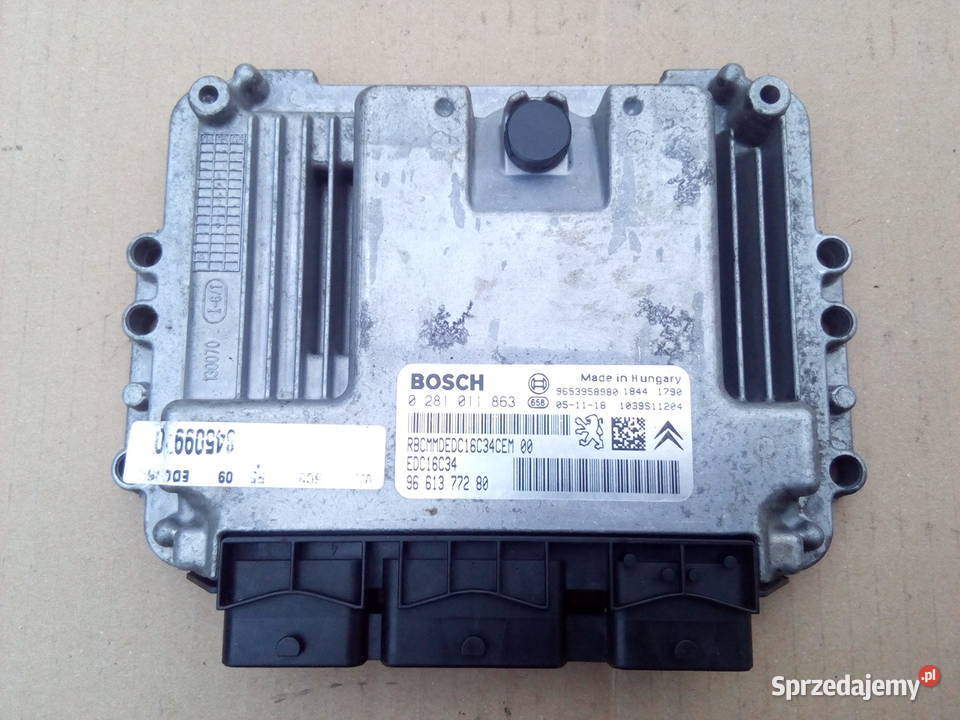 Komputer silnika 16HDI Peugeot 307 Citroen C4 I Koszalin sprzedam