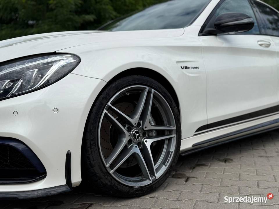 MercedesBenz C63 AMG 2018 40 z V8 Biturbo 510 Łódź
