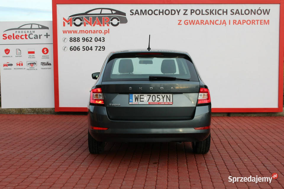 koda Fabia AMBITION 10 TSI 95 Salon Polska ESP Włocławek