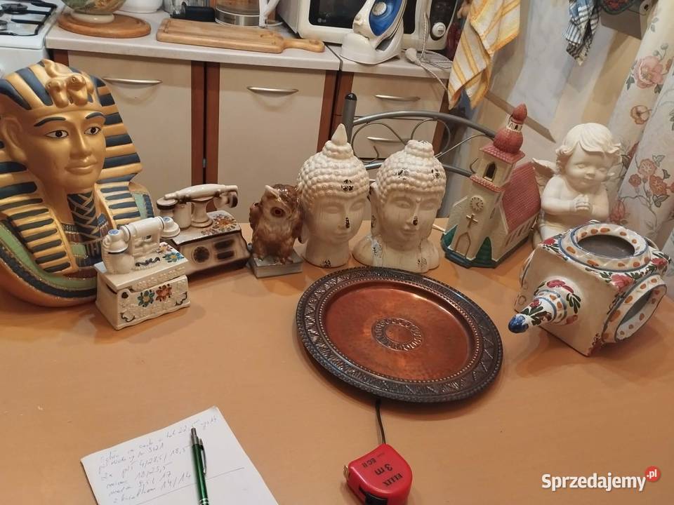 wyprzedaż różności figurka puzdro lampka Gorzów Wielkopolski