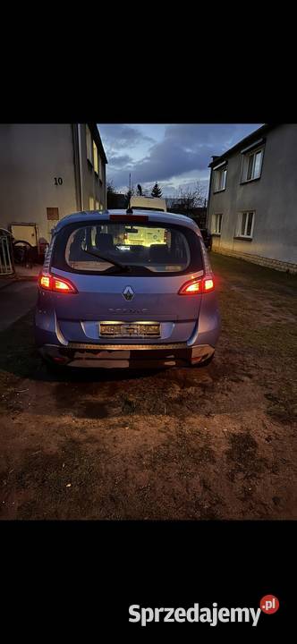 Renault scenik 3 lift 16 benzyna gaz Niemcy Scenic Witnica
