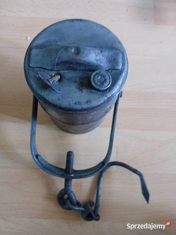 Stara lampa na karbid Kraków