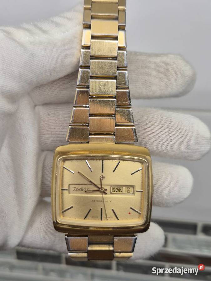 Zegarek vintage Zodiacastroquartz TV Chorzów