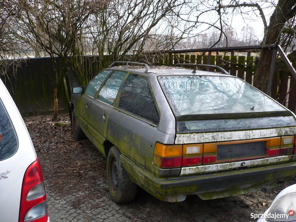 AUDI 100 CS Quattro srebrny