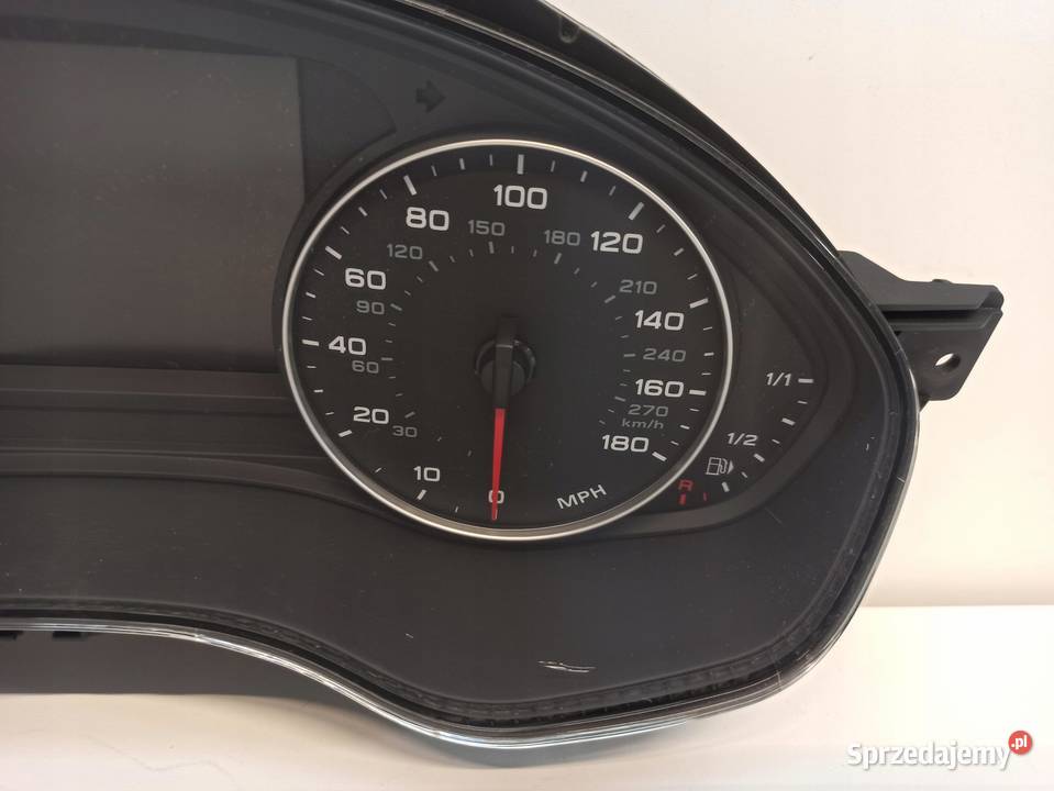 LICZNIK ZEGARY AUDI A6 C7 4G9920951G MPHKMH RHD Liczniki i zegary dolnośląskie