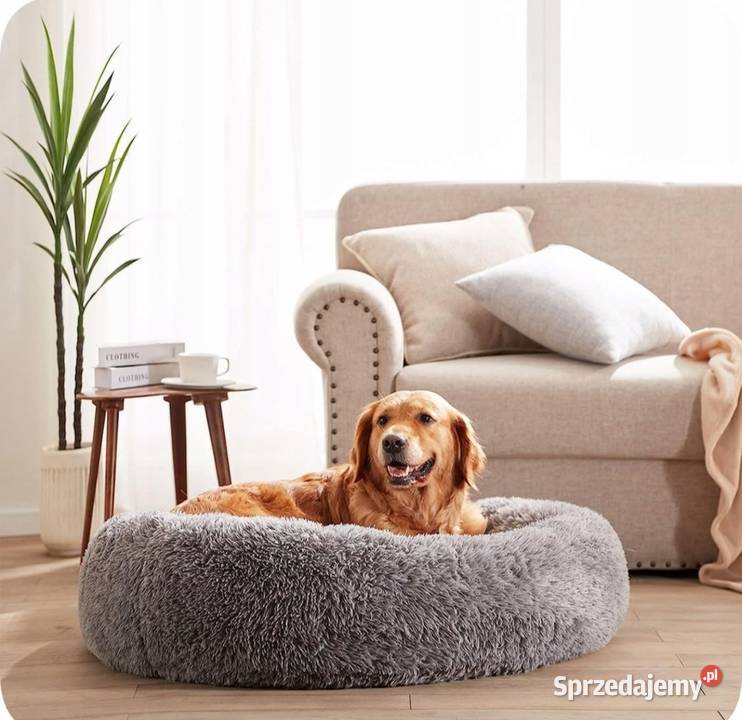 Legowisko psa XXL kota kojec PODUSZKA PLUSZOWA Dla kotów Ruda Śląska