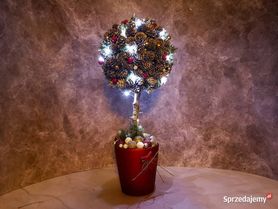 Świąteczny stroik w formie drzewka LED 38 Boże Narodzenie Kielce sprzedam