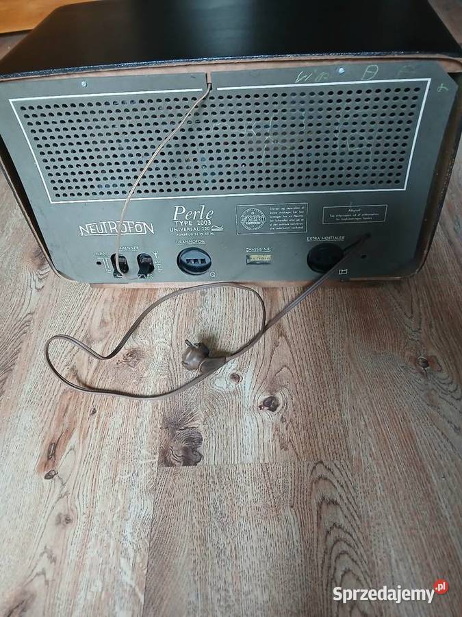 Stare radio lampowe Kraków