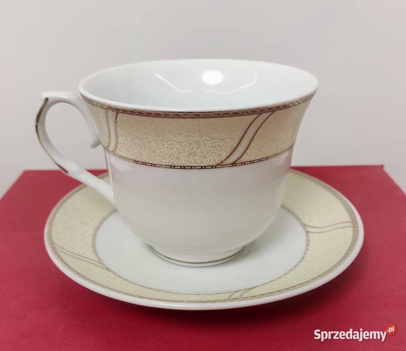 Kpl 2 filiżanek Zestaw serwis Kawowy 4el Pudełko Nowy Sącz