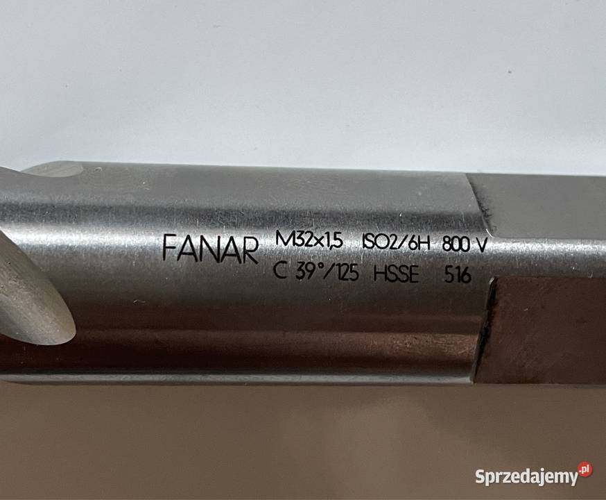 Gwintownik M32x15 ISO26H HSSE 800 FANAR Biznes i Przemysł łódzkie Czarnożyły sprzedam