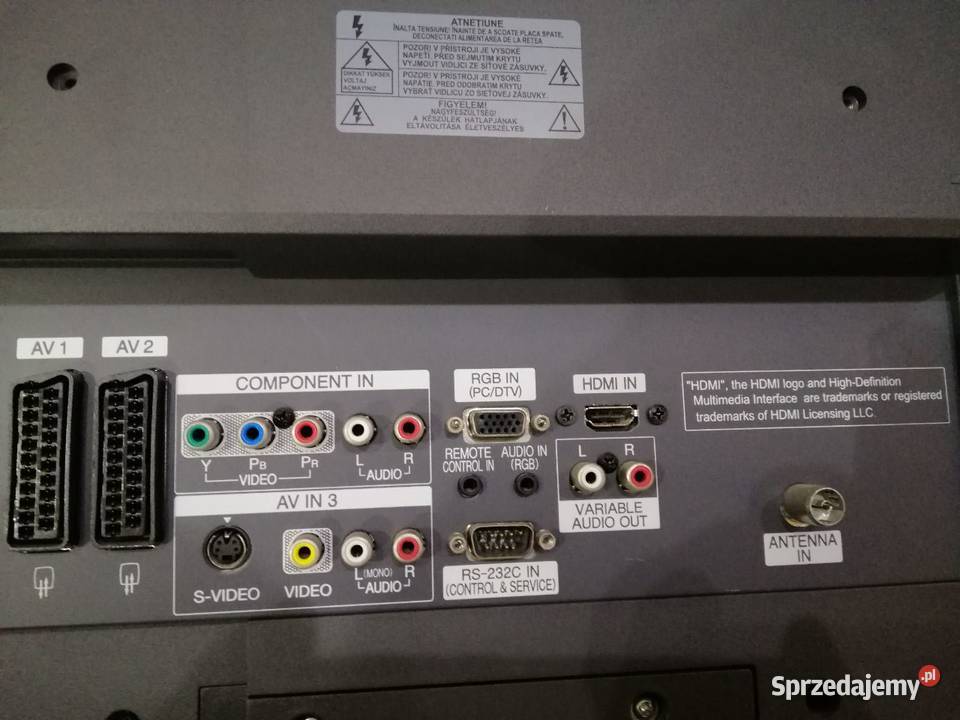 Sprzedam używany telewizor LG 32LC2RZJ 32 LG Nowy Tomyśl