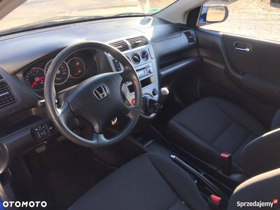 Honda Civic czyste i zadbane wnętrze autoalarm Chrzanów