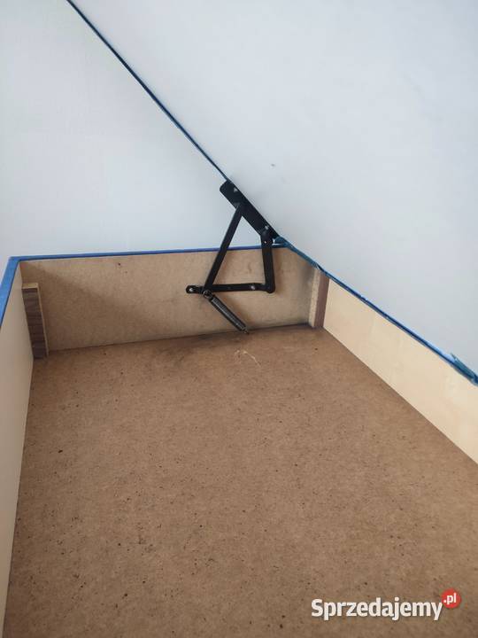 Tapczan 200x80 używany obity tkaniną Warszawa
