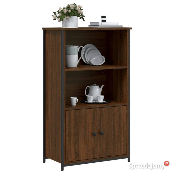 Szafka brązowy dąb 62x32x1035 materiał Warszawa