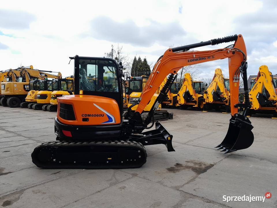 KOPARKA GĄSIENICOWA 6 TON LONKING JCB CAT VOLVO Krotoszyn