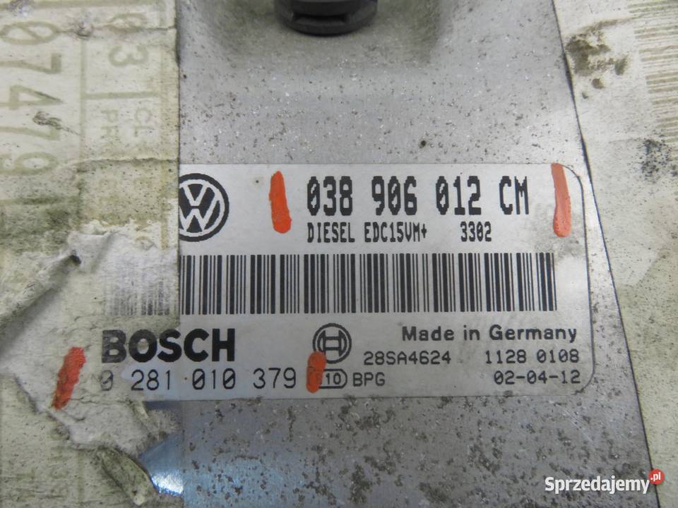 STEROWNIK SEAT AROSA 6H 17 SDI AKU 038906012