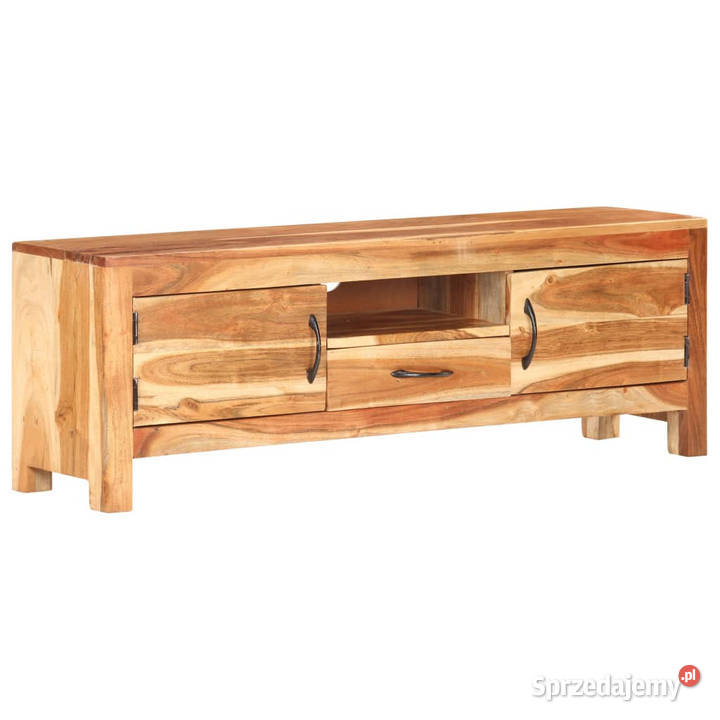 Szafka pod TV 116x30x40 lite drewno akacjowe Warszawa