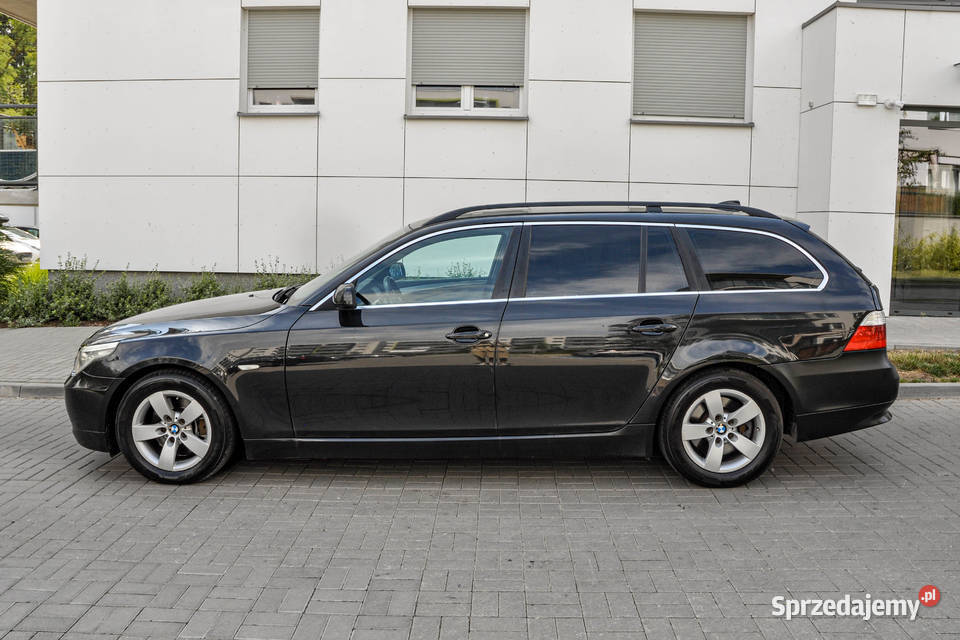 BMW Seria 5 E61 20d 177 Automat Lift Skóry