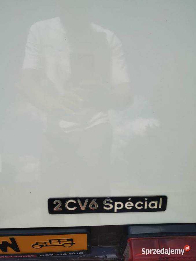 Zabytkowy Citroen 2CV z filmu kaczka Żółte sprzedam