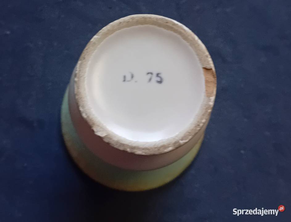 Ceramiczny wykałacznik art deco Niemcy pierwsza Koźminek sprzedam