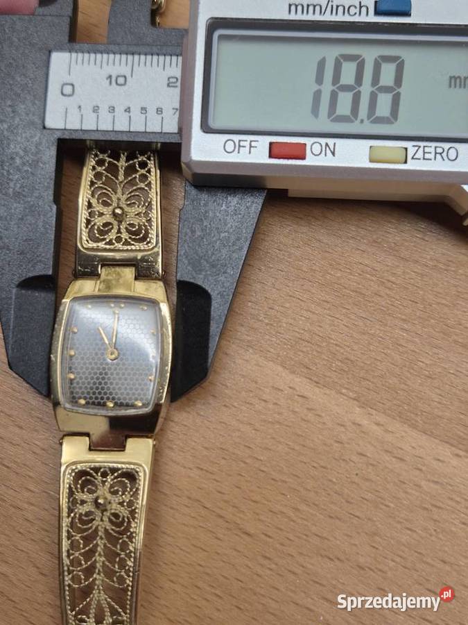 Zegarek koktajlowy ażurowy ŁuczLuch Damskie Chorzów