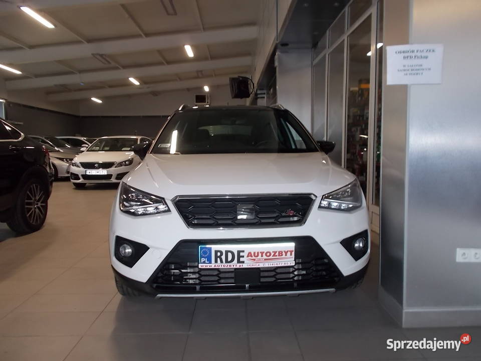 SEAT ARONA FR 10 benz Automatsalon Polska Zarejestrowany w Polsce