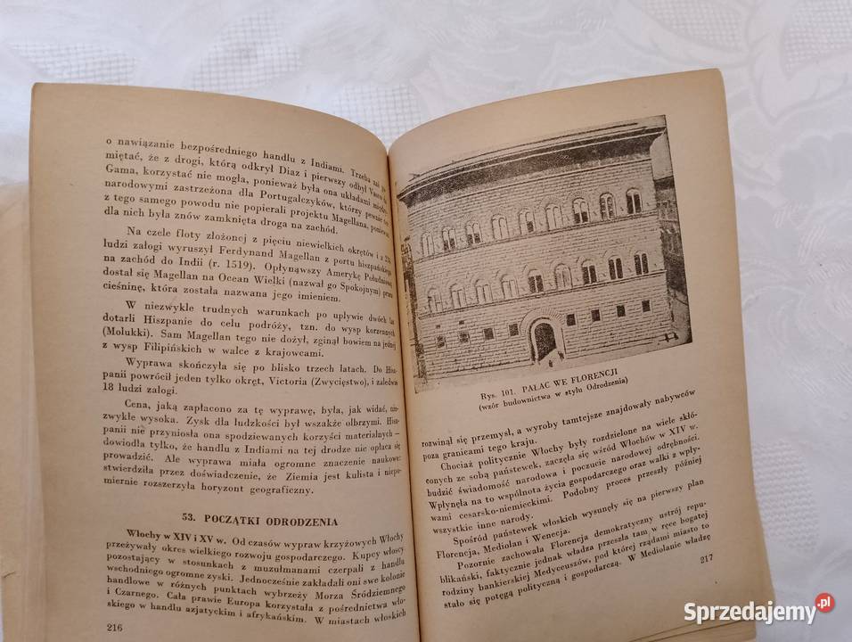 Podręcznik historii klasy IX z 1950 r EPOKA Oborniki