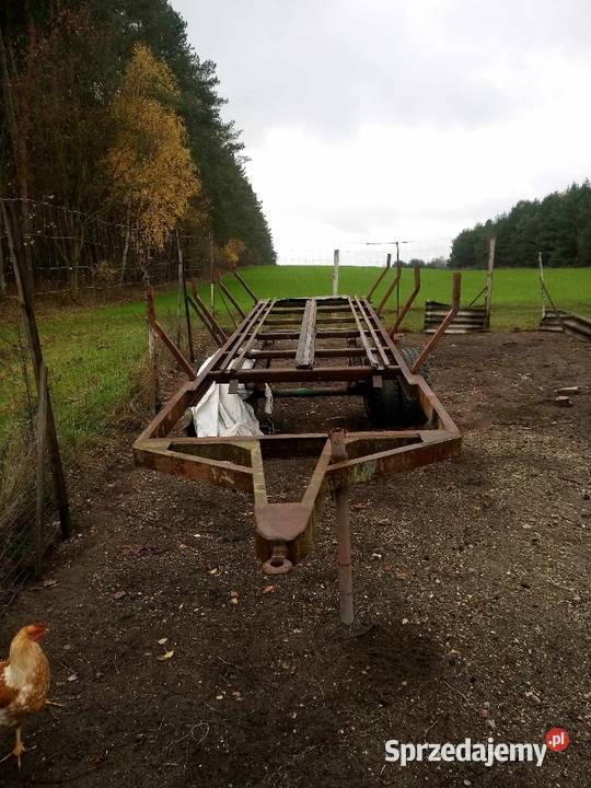 Rama podwozie przyczepa na baloty Bogdanów