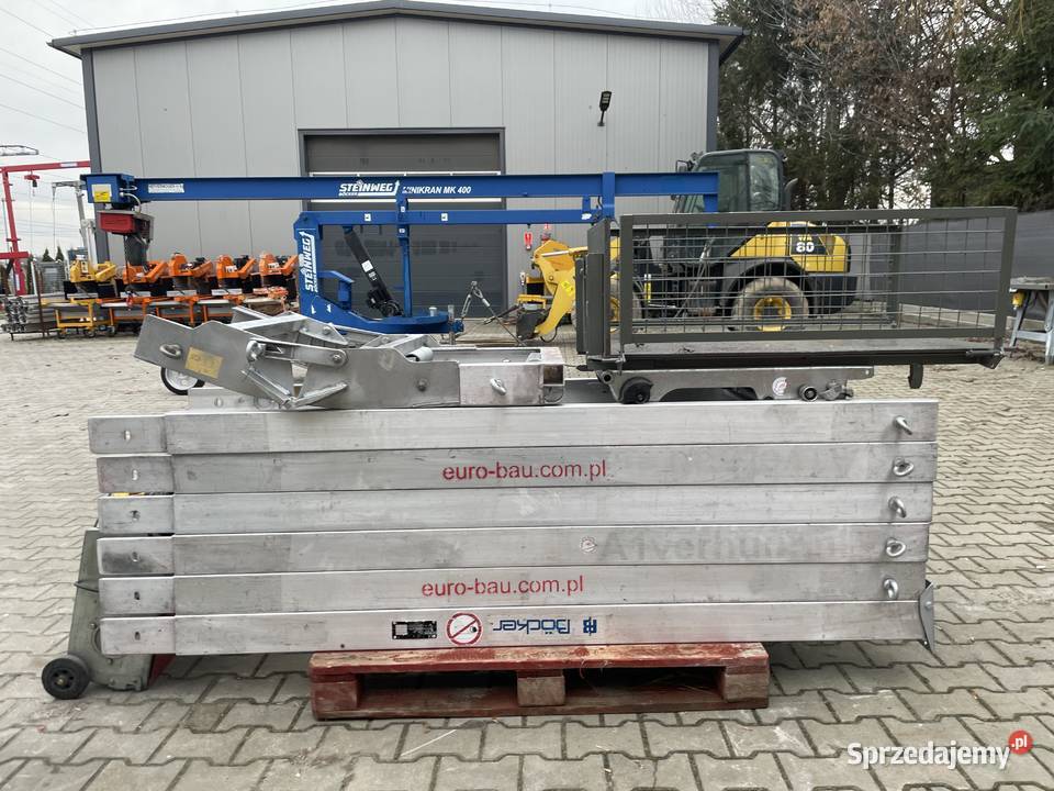 Winda dekarska Bocker TopLift 13m drabina wielkopolskie Ślesin