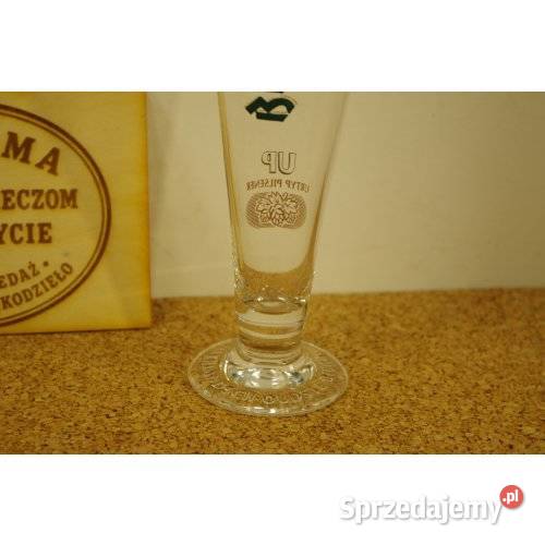 Brand Urtyp Pilsener UP firmowy kielich do piwa