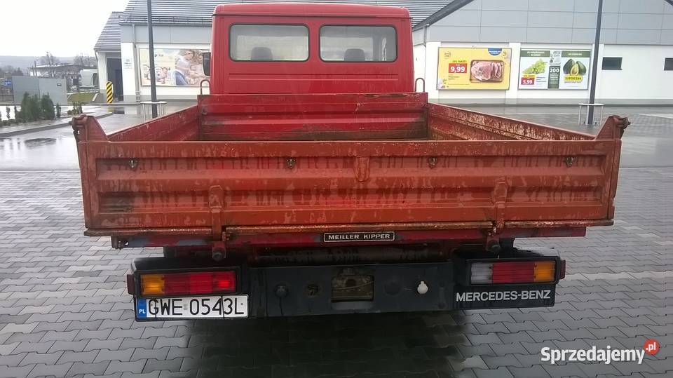 Mercedes 508 wywrotka 3stronna DMC 3500 Reda