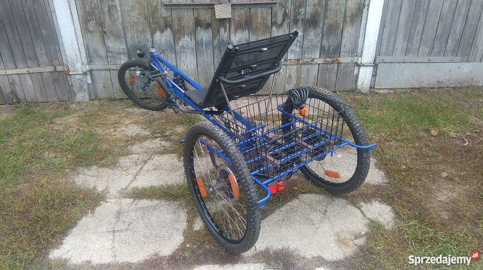 Rower poziomy Draisin Trio JEDYNY TAKI