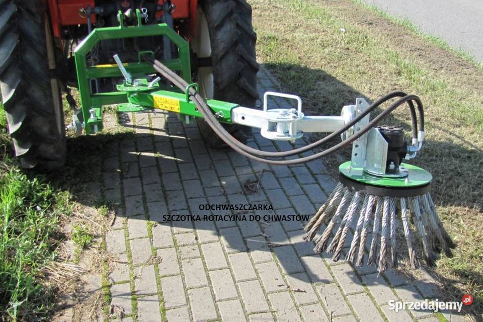 Odchwaszczarka szczotka rotacyjna do chwastów Gliwice sprzedam